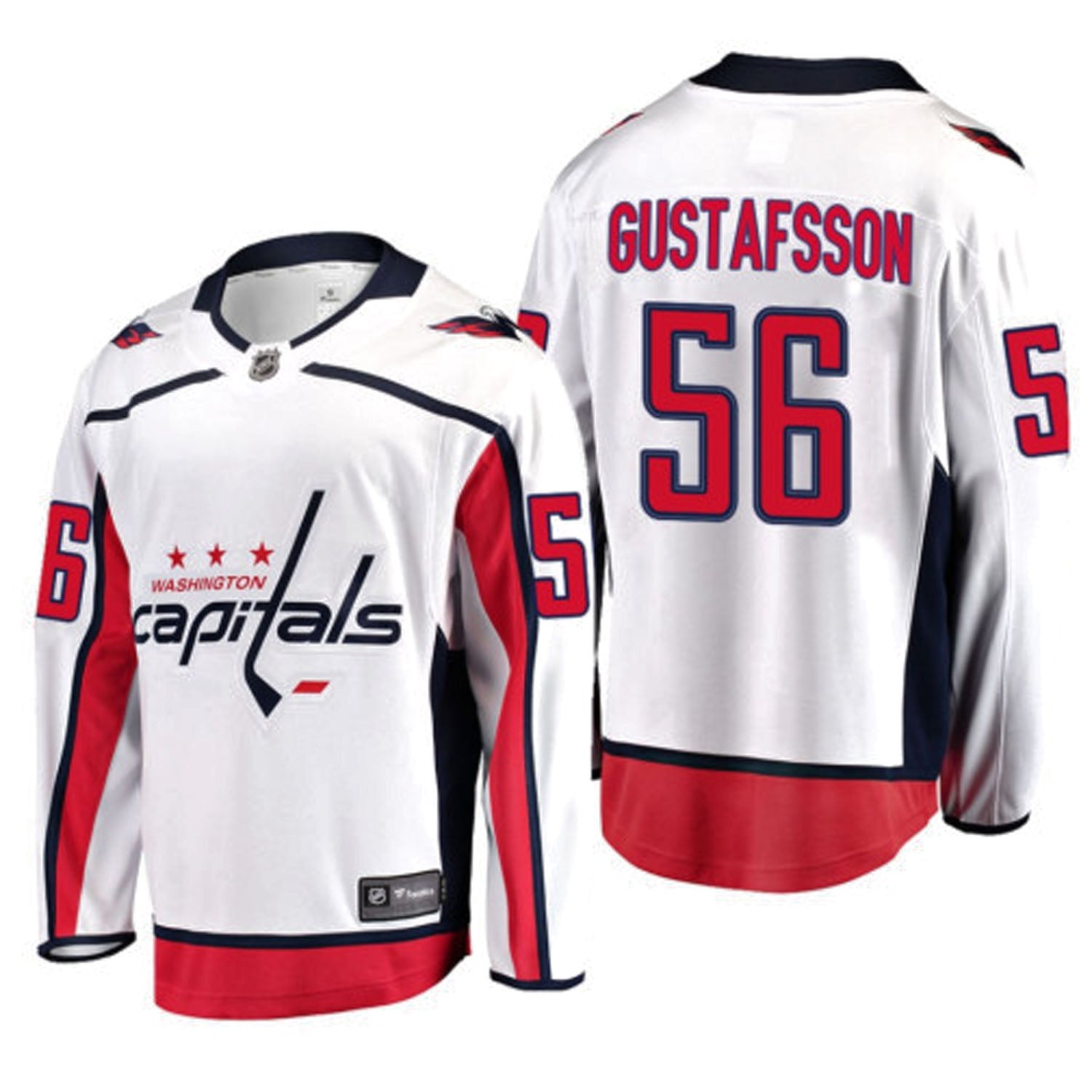 Erik Gustafsson Washington Capitals 56 Jersey