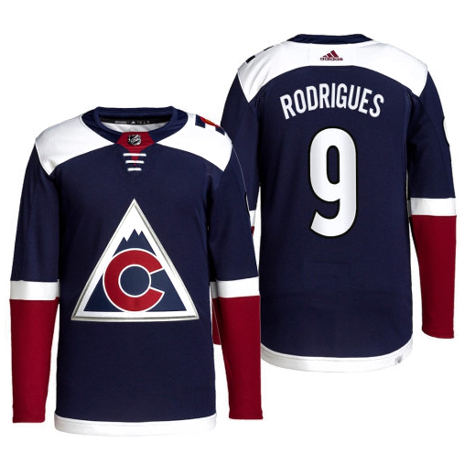 Evan Rodrigues Colorado Avalanche 9 Jersey