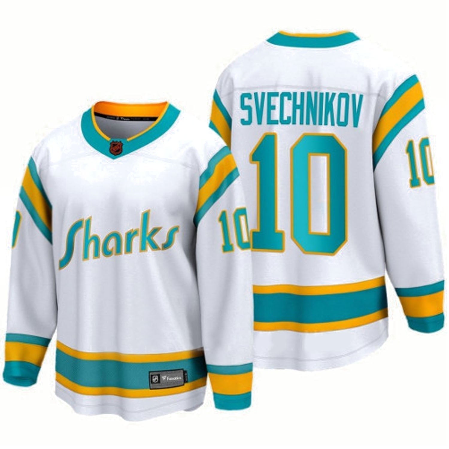 Evgeny Svechnikov San Jose Sharks 10 Jersey