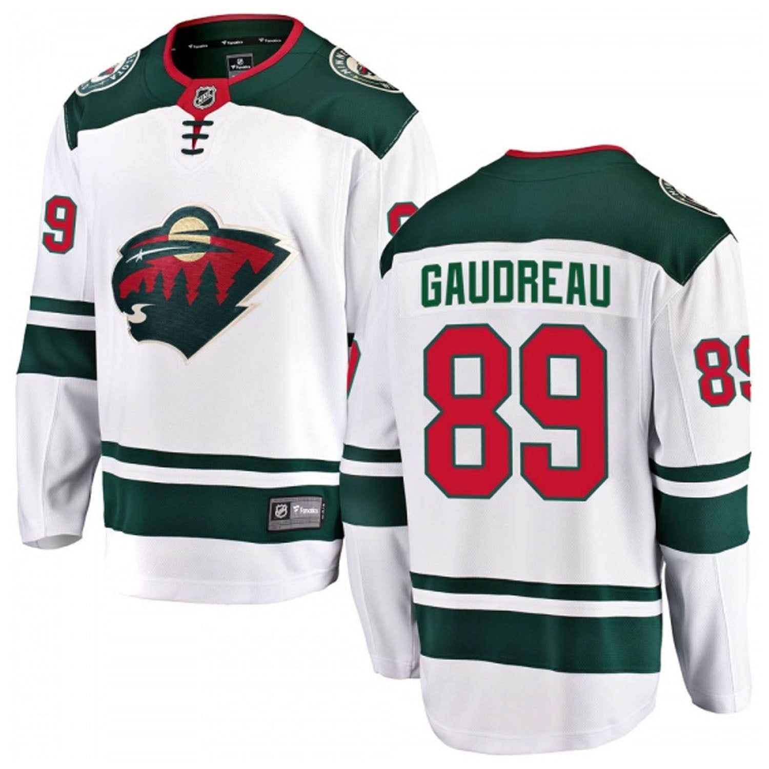 Frederick Gaudreau Minnesota Wild 89 Jersey