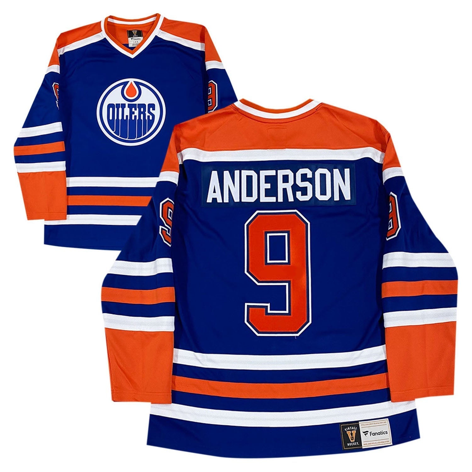 Glenn Anderson Edmonton Oilers 9 Jersey