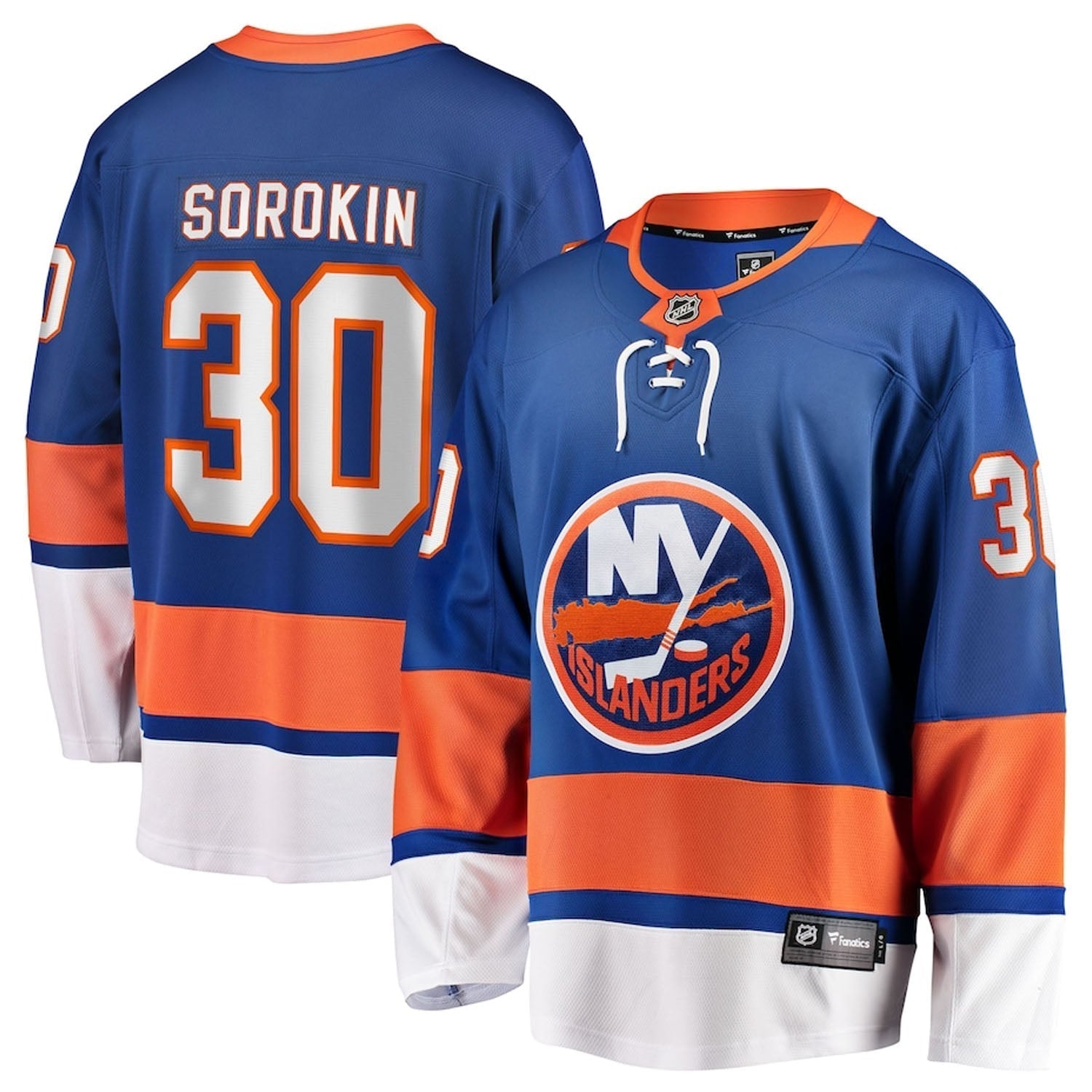 Ilya Sorokin New York Islanders 30 Jersey