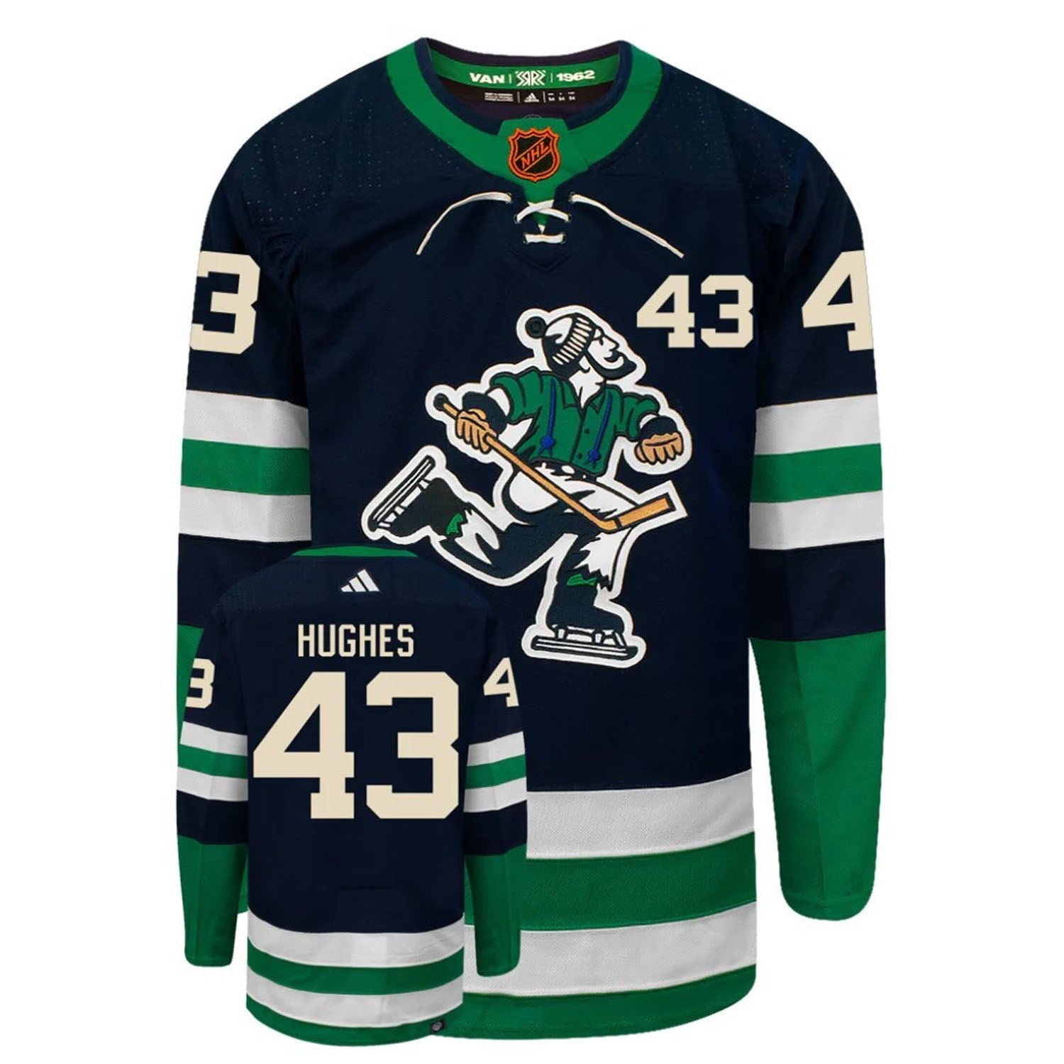 Jack Hughes New Jersey Devils 43 Jersey