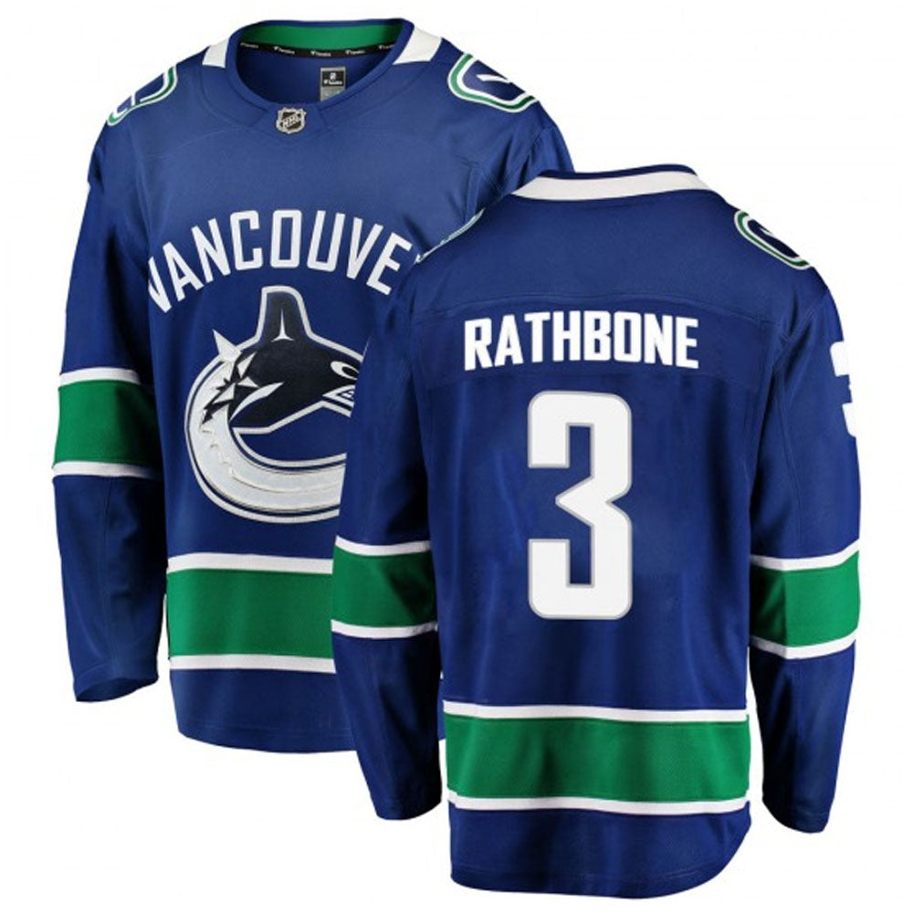 Jack Rathbone Vancouver Canucks 3 Jersey