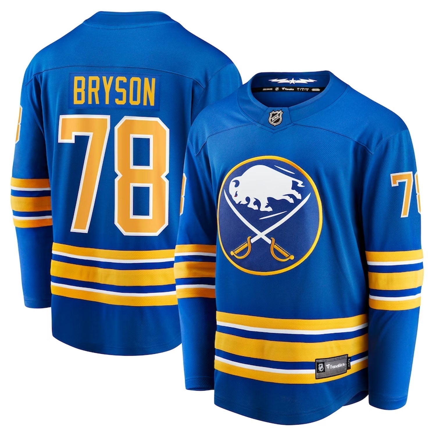 Jacob Bryson Buffalo Sabres 78 Jersey