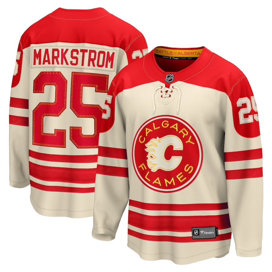 Jacob Markstrom Calgary Flames Heritage Classic Jersey