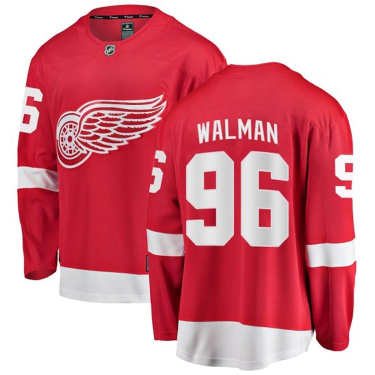 Jake Walman Detroit Red Wings 96 Jersey