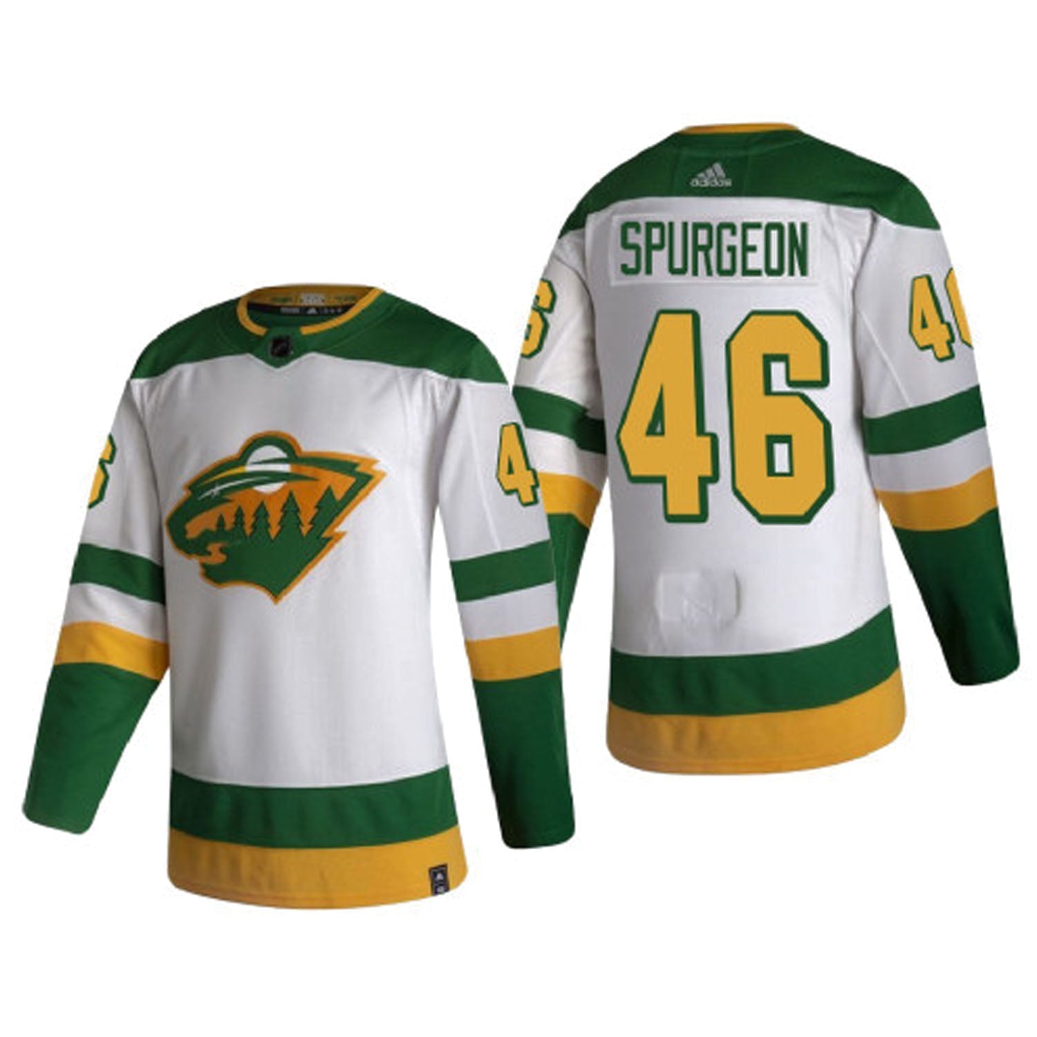 Jared Spurgeon Minnesota Wild 46 Jersey