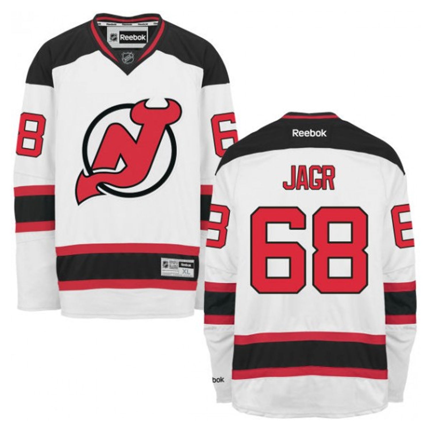 Jaromir Jagr New Jersey Devils 68 Jersey