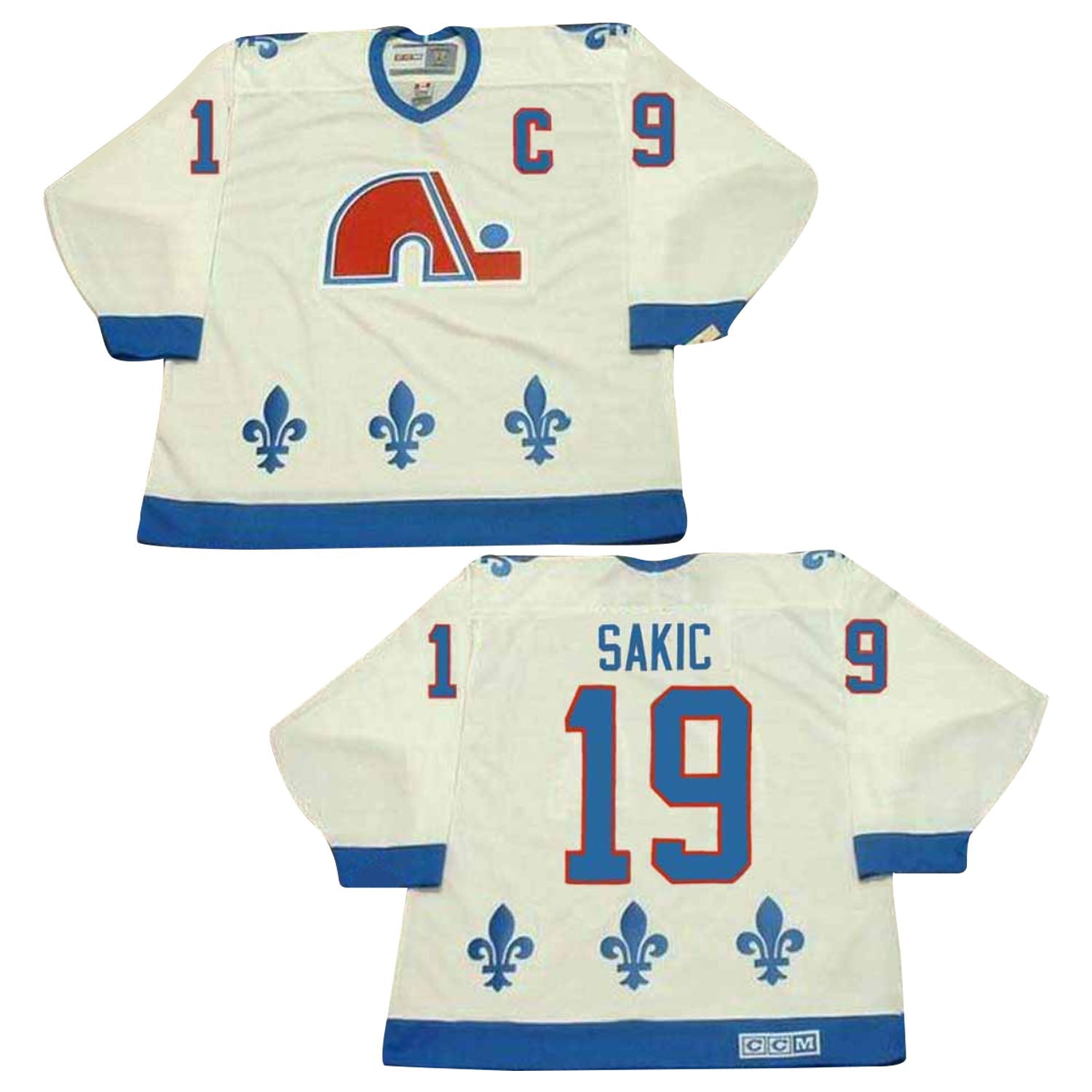 Joe Sakic Quebec Nordiques 19 Jersey