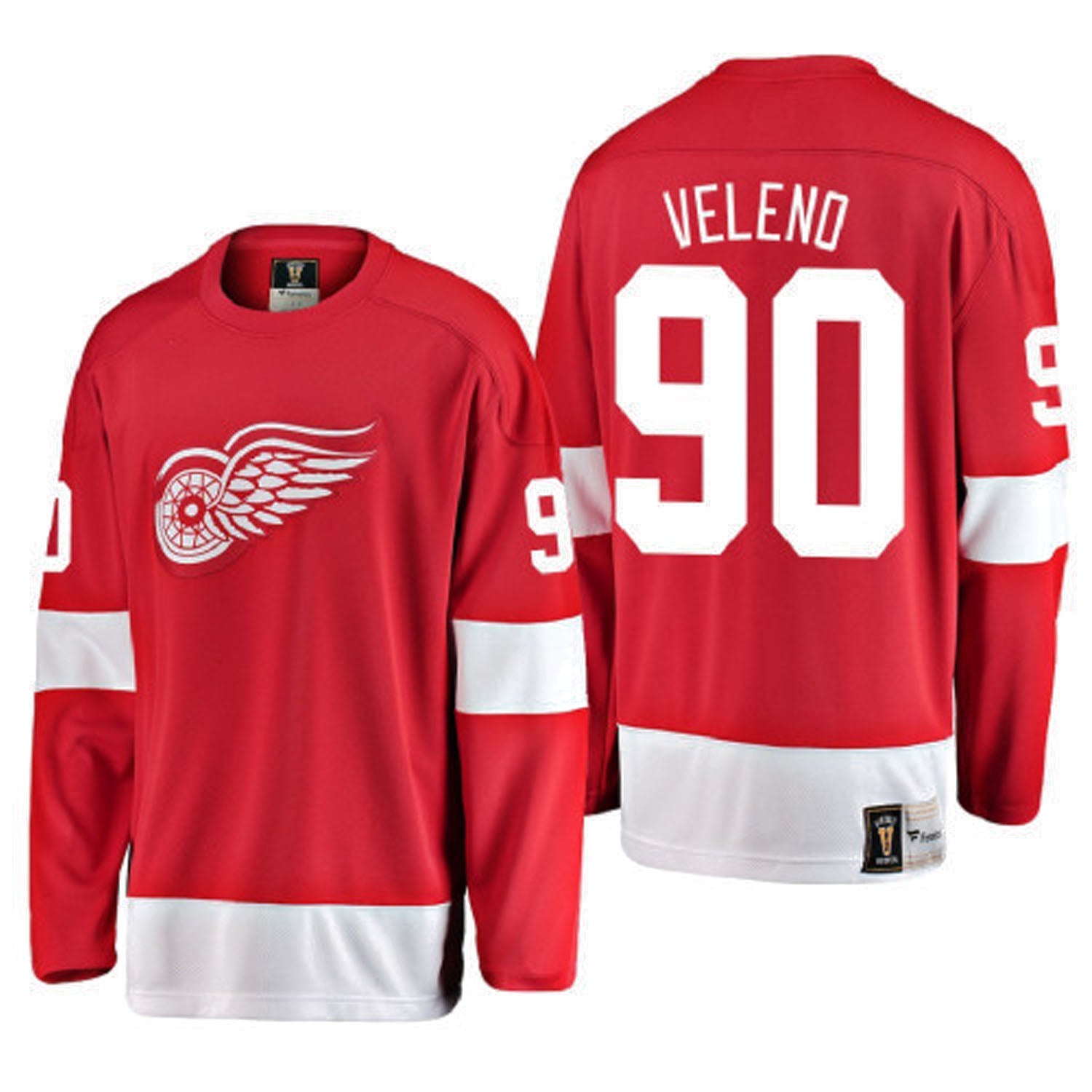Joe Veleno Detroit Red Wings 90 Jersey