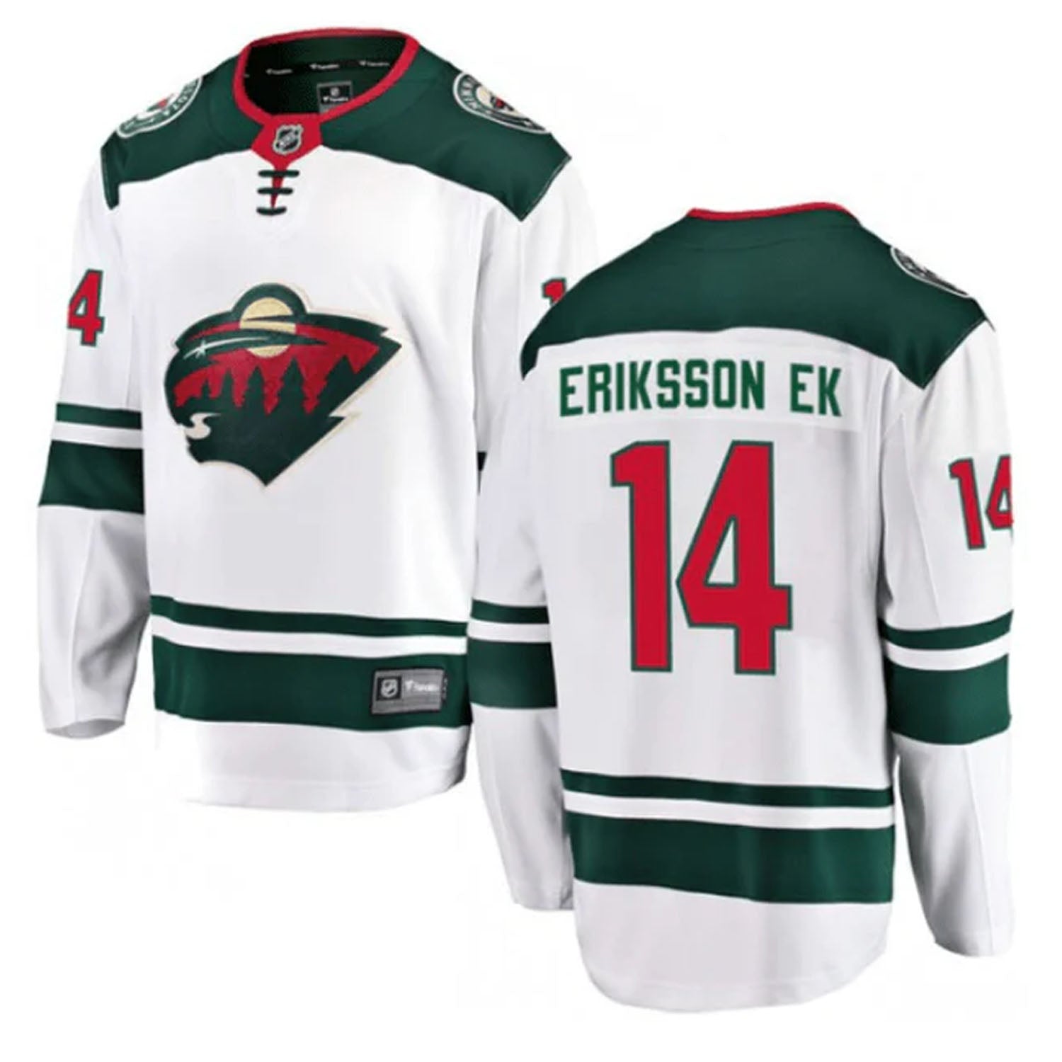 Joel Eriksson Ek Minnesota Wild 14 Jersey