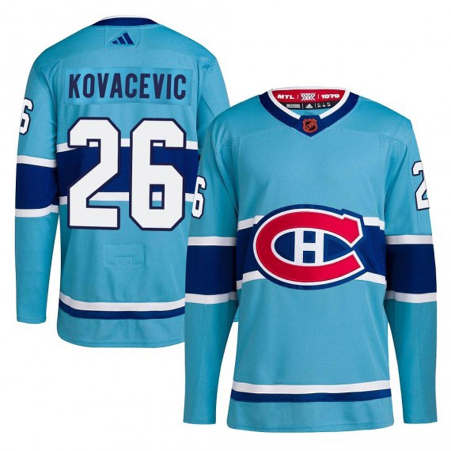 Johnathan Kovacevic Montreal Canadiens 26 Jersey