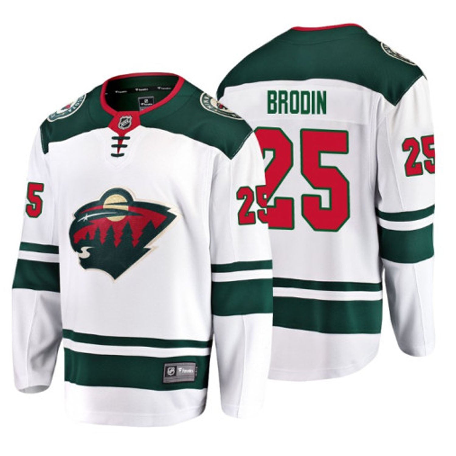 Jonas Brodin Minnesota Wild 25 Jersey