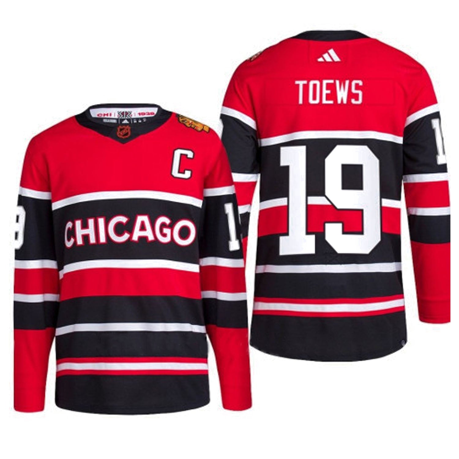 Jonathan Toews Chicago Blackhawks 19 Jersey