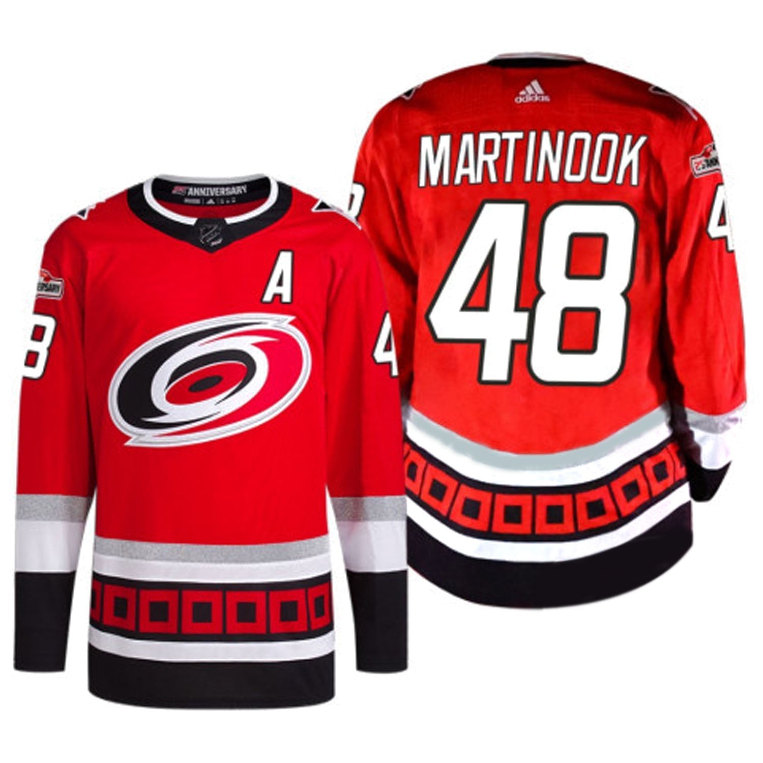 Jordan Martinook Carolina Hurricanes 48 Jersey