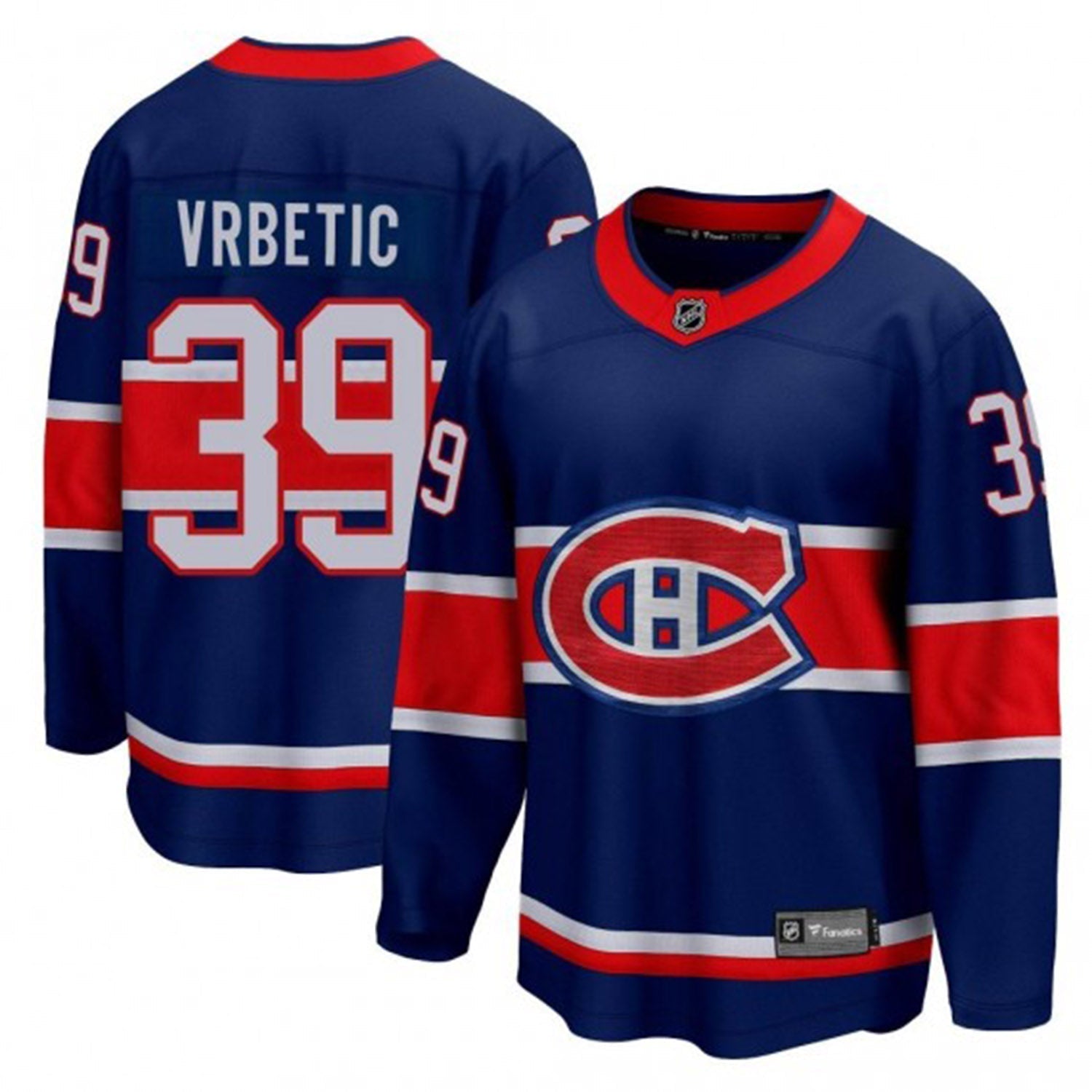 Joseph Vrbetic Montreal Canadiens 39 Jersey