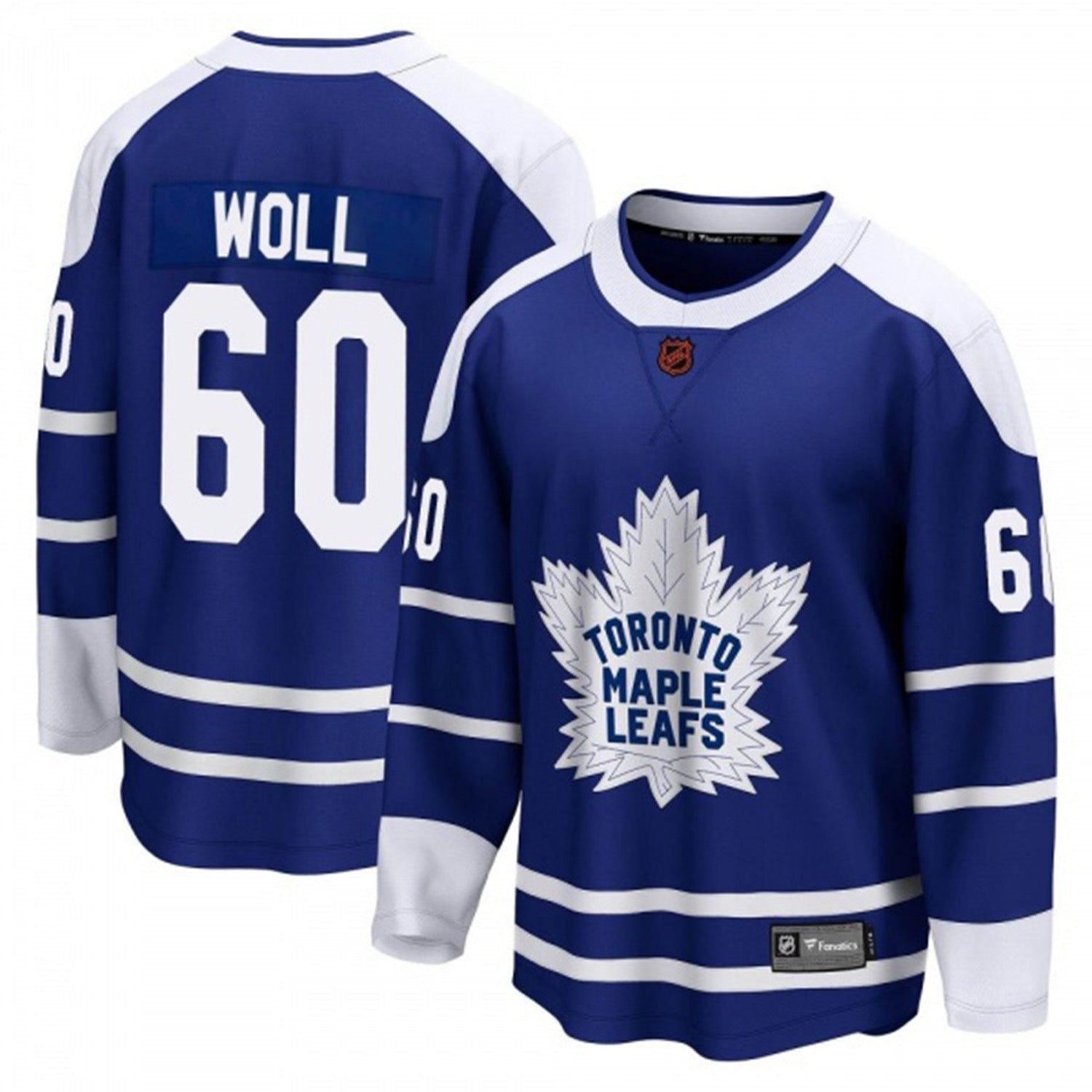 Joseph Woll Toronto Maple Leafs 60 Jersey