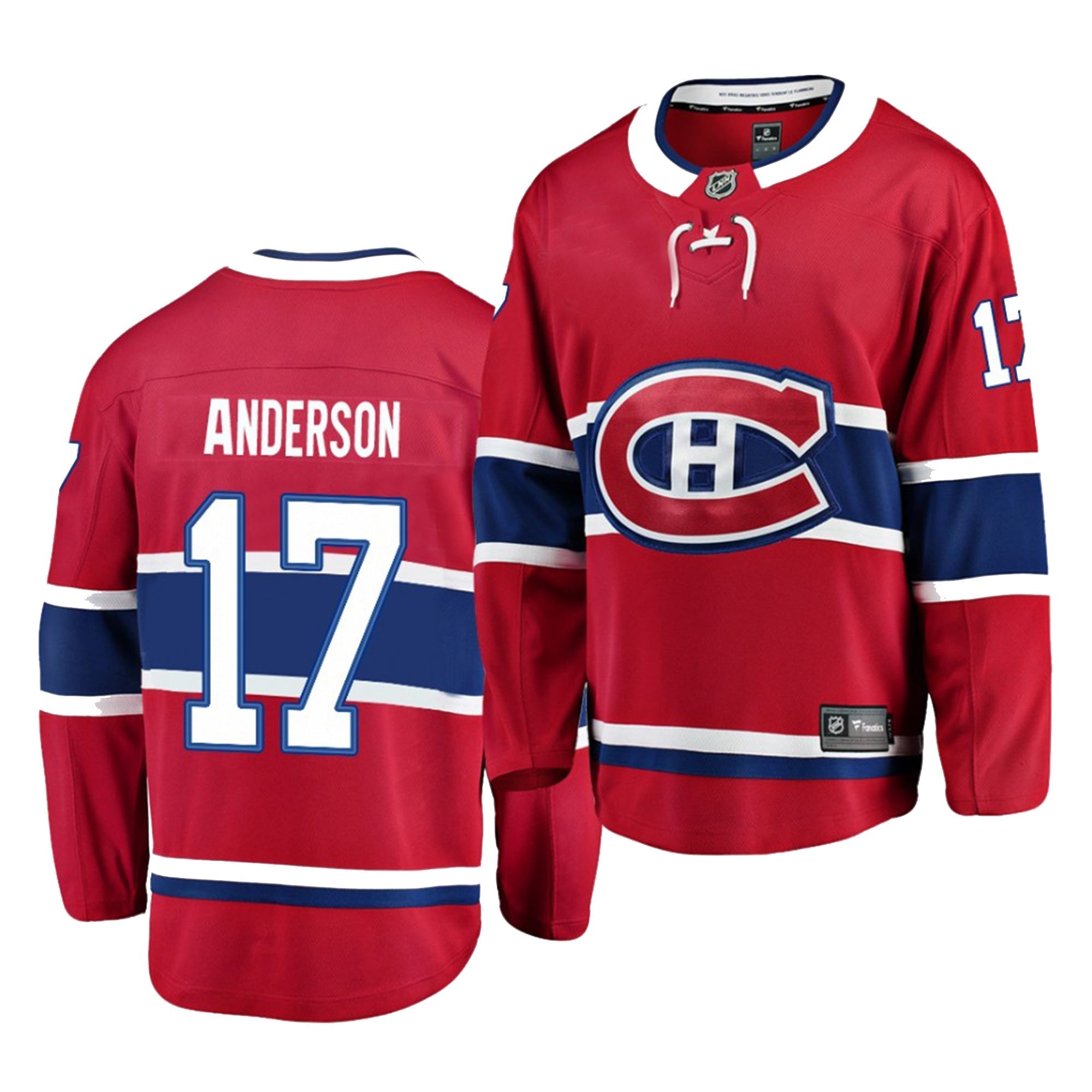 Josh Anderson Montreal Canadiens 17 Jersey