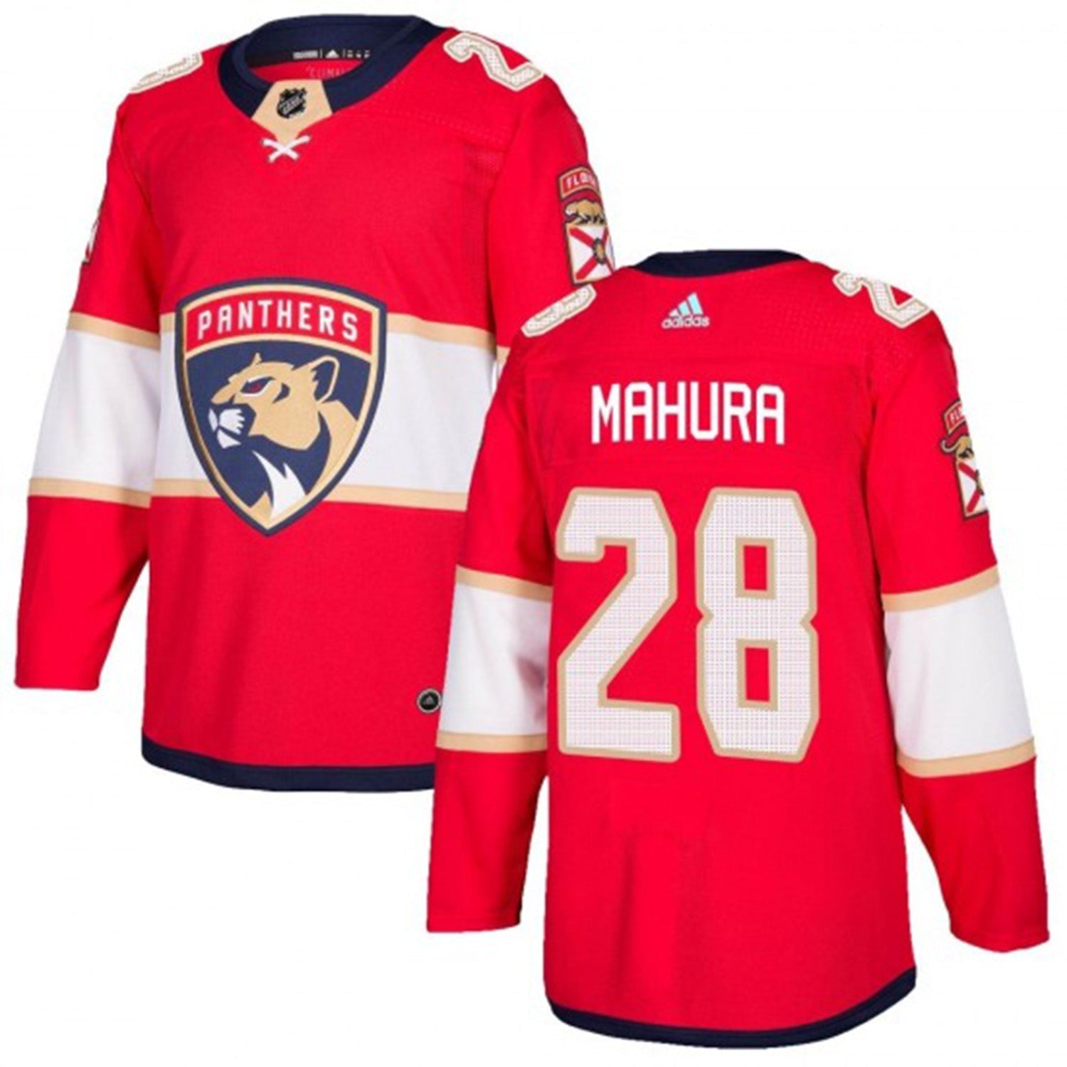 Josh Mahura Florida Panthers 28 Jersey
