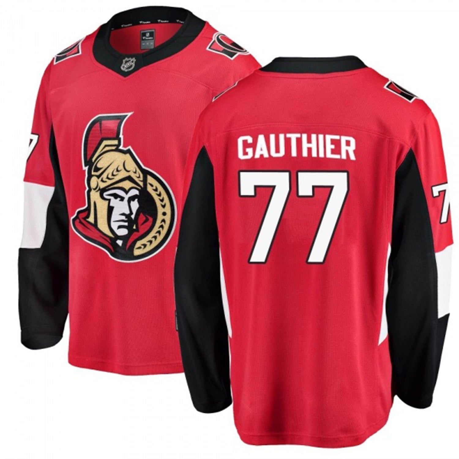 Julien Gauthier Chicago Blackhawks 77 Jersey