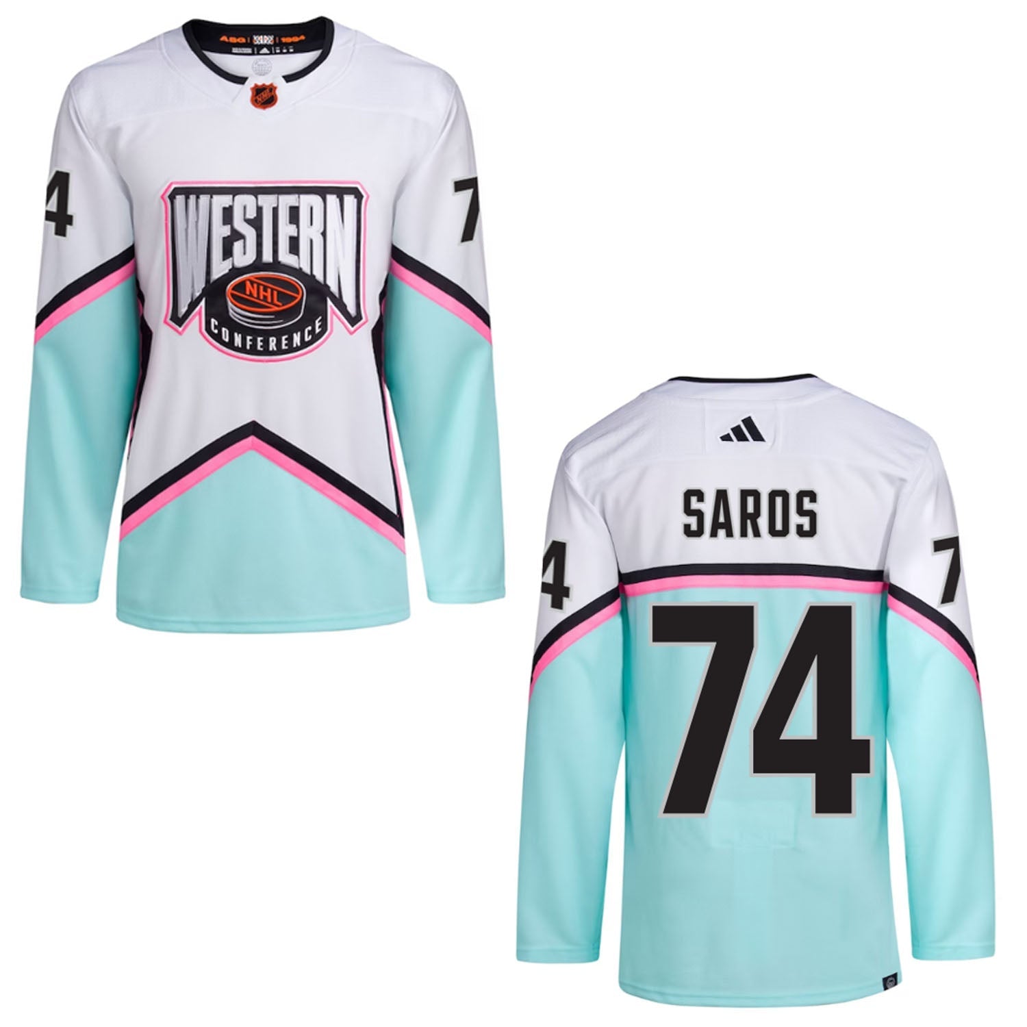 Juuse Saros Western All Star 74 Jersey
