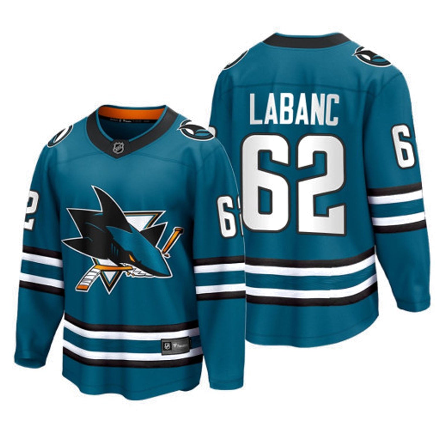 Kevin Labanc San Jose Sharks 62 Jersey