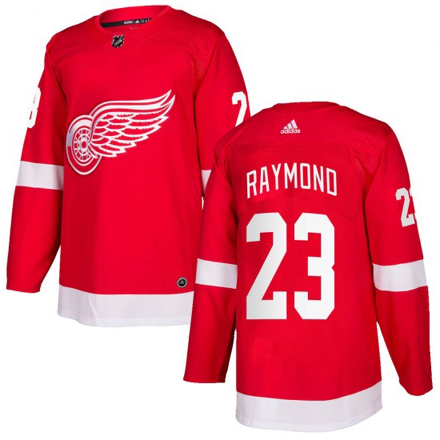Lucas Raymond Detroit Red Wings 23 Jersey
