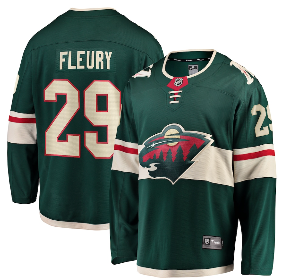 Marc-André Fleury Minnesota Wild 29 Jersey