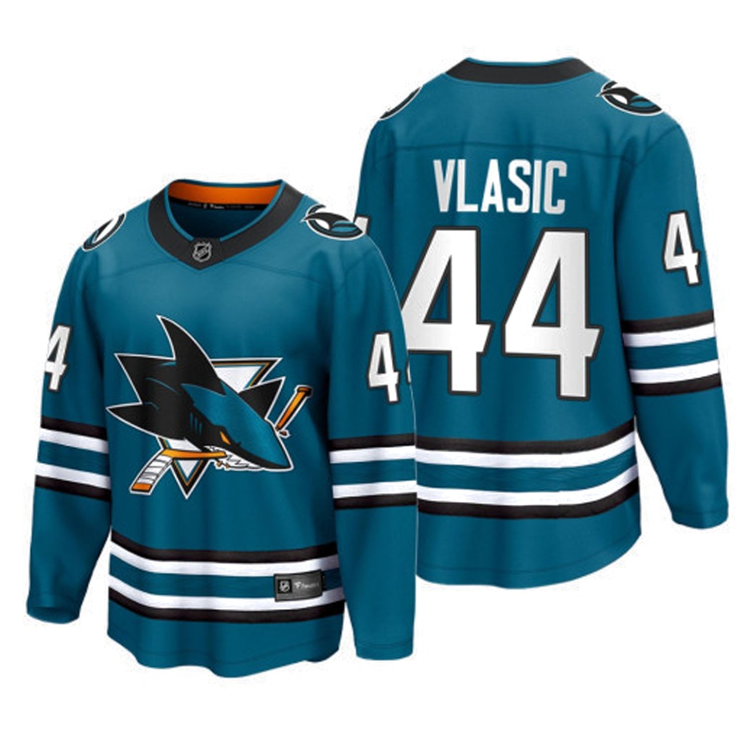 Marc-Edouard Vlasic San Jose Sharks 44 Jersey