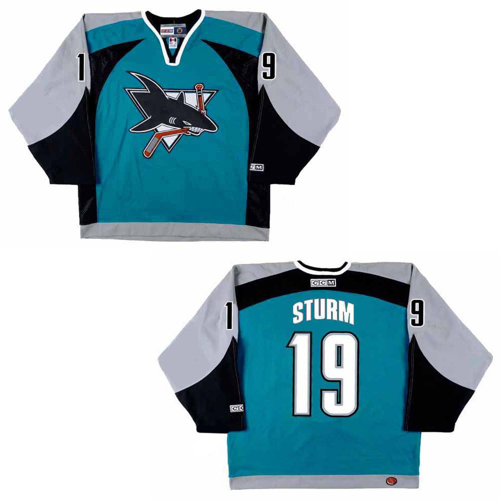 Marco Sturm San Jose Sharks 19 Jersey