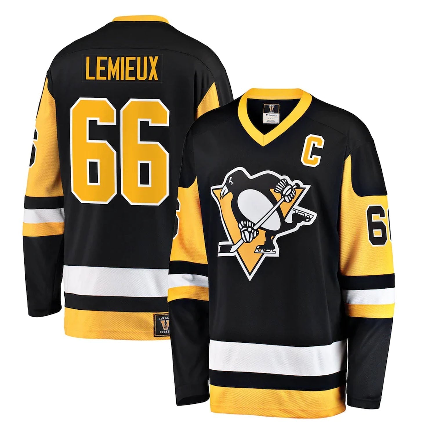 Mario Lemieux Pittsburgh Penguins 66 Jersey