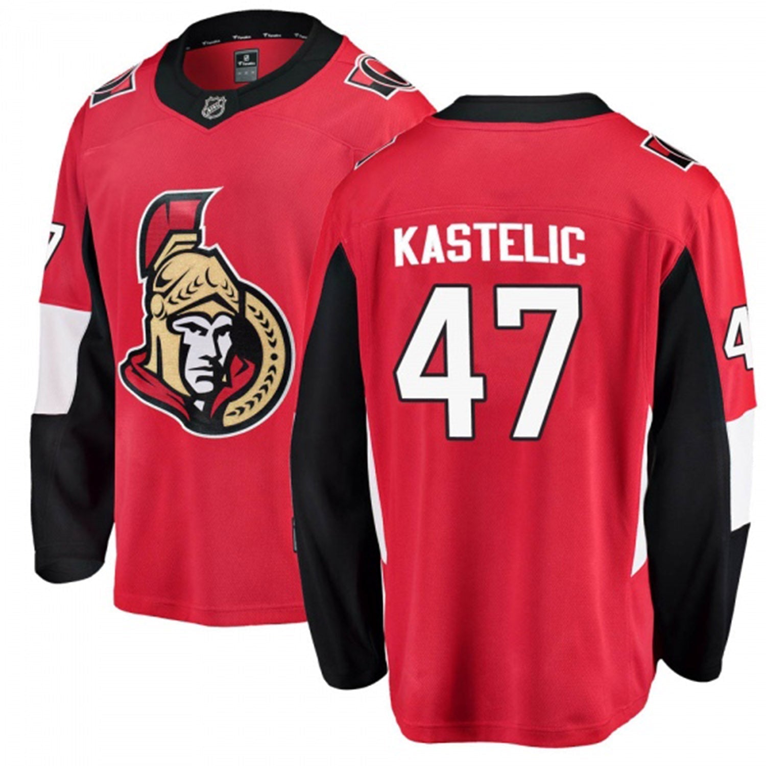 Mark Kastelic Ottawa Senators 47 Jersey