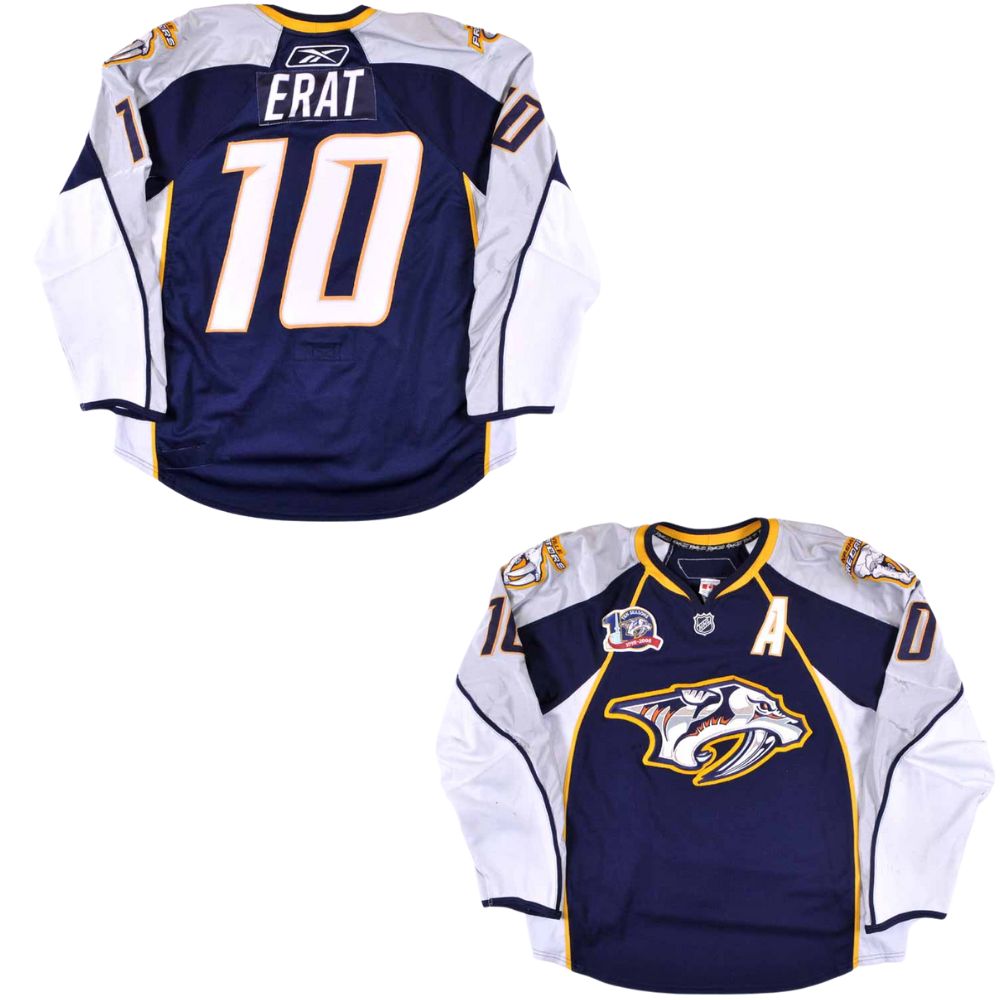 Martin Erat Nashville Predators 10 Jersey