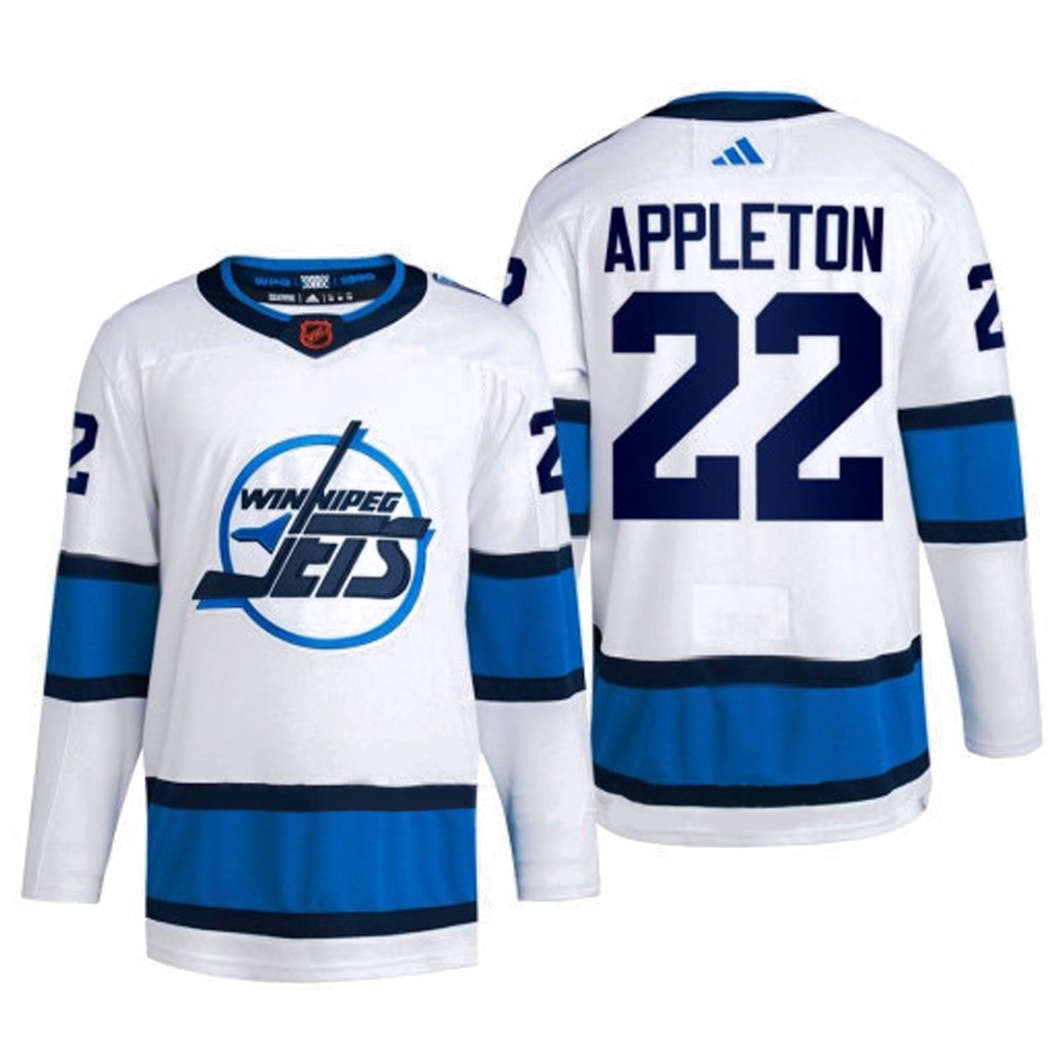 Mason Appleton Winnipeg Jets 22 Jersey