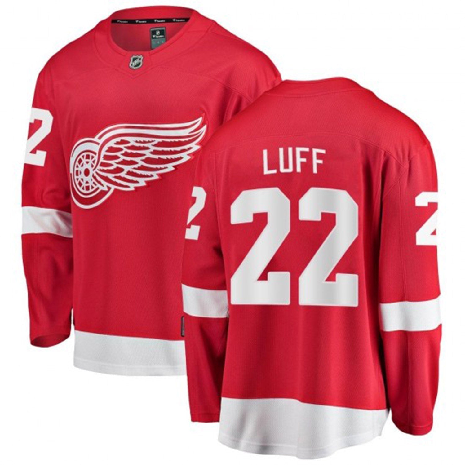 Matt Luff Detroit Red Wings 22 Jersey