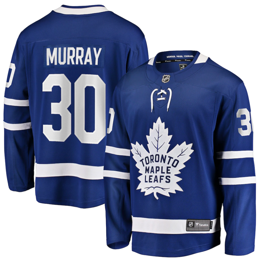 Matt Murray Toronto Maple Leafs 30 Jersey