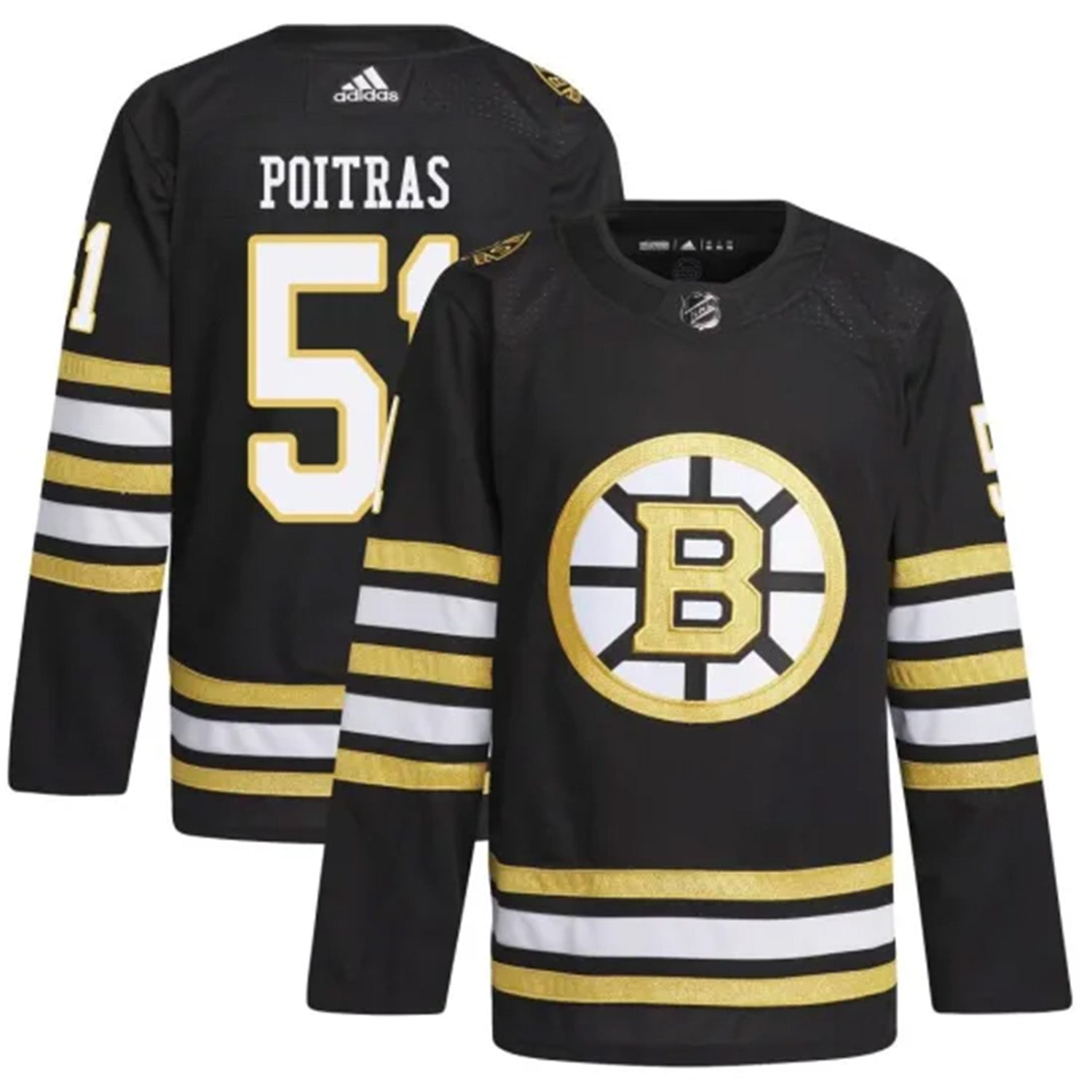 Matthew Poitras Bostin Bruins 51 Jersey