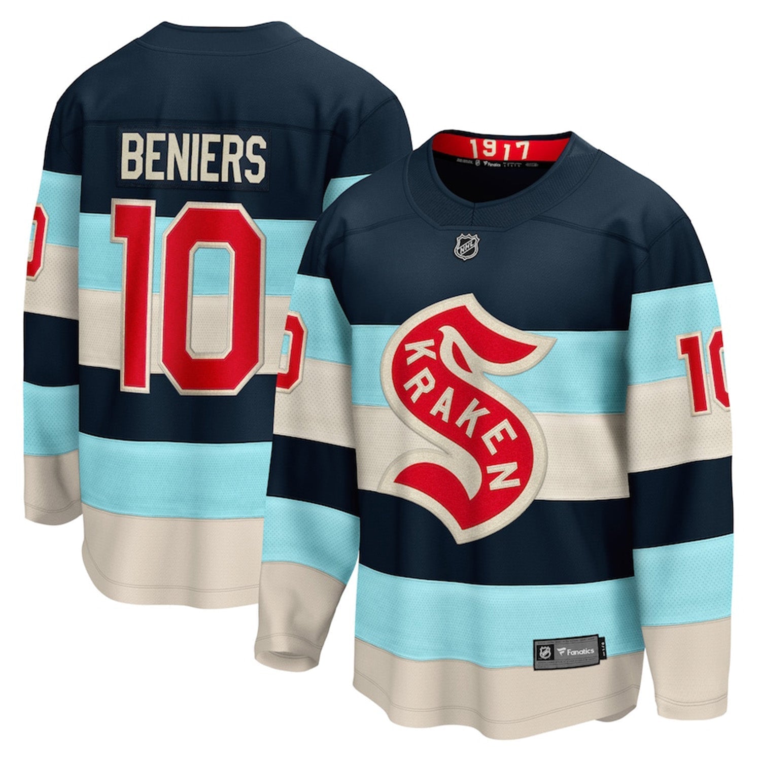 Matty Beniers Seattle Kraken Winter Classic 10 Jersey