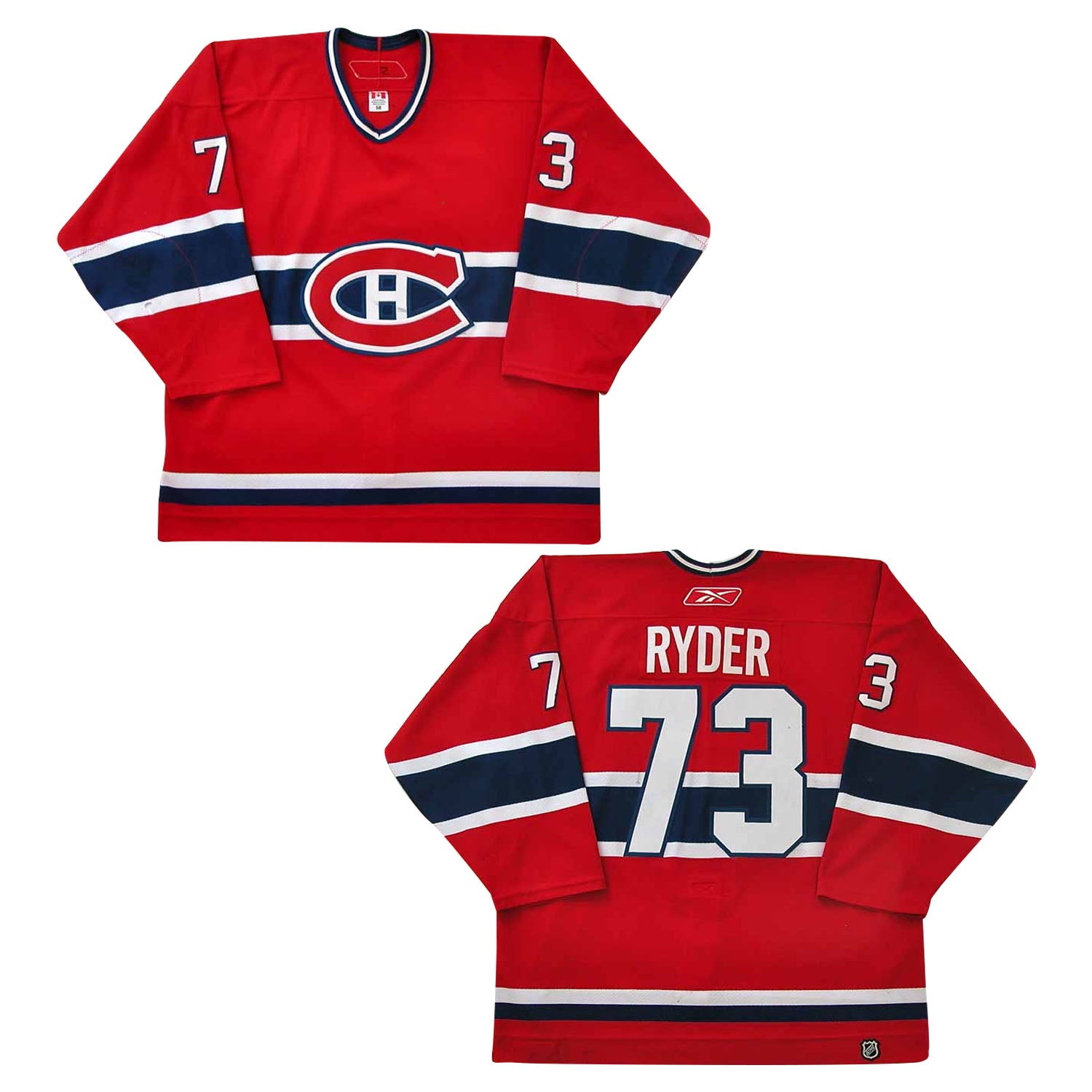 Michael Ryder Montreal Canadians 73 Jersey