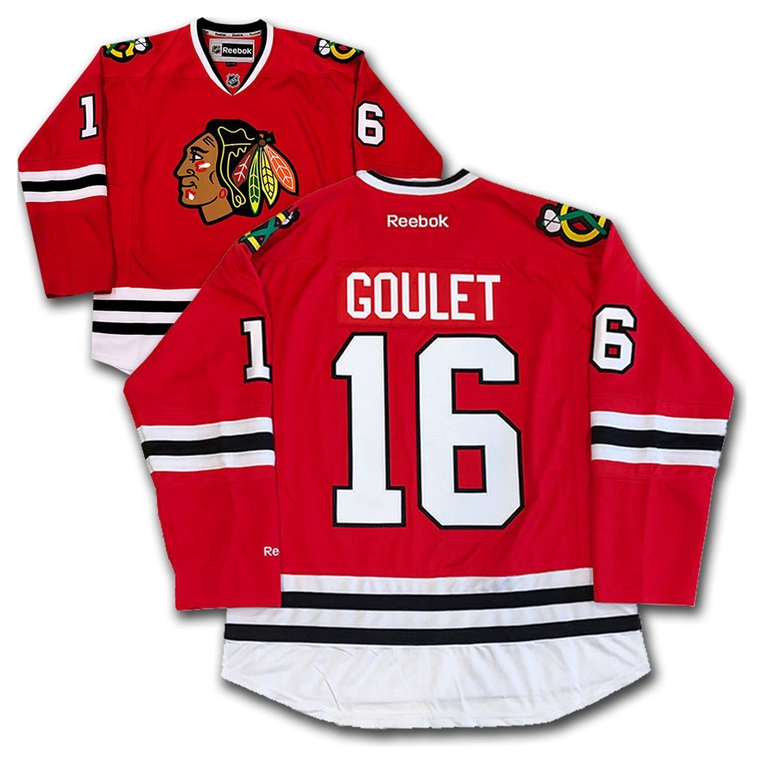 Michel Goulet Chicago Blackhawks 16 Jersey