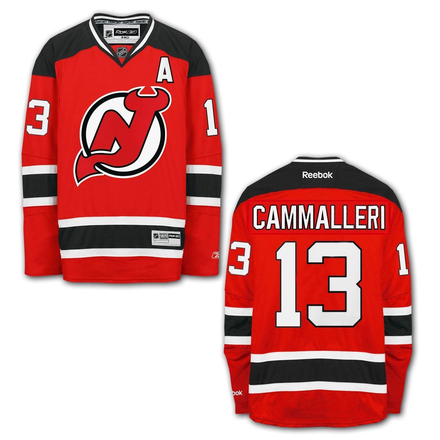 Mike Cammalleri New Jersey Devils 13 Jersey