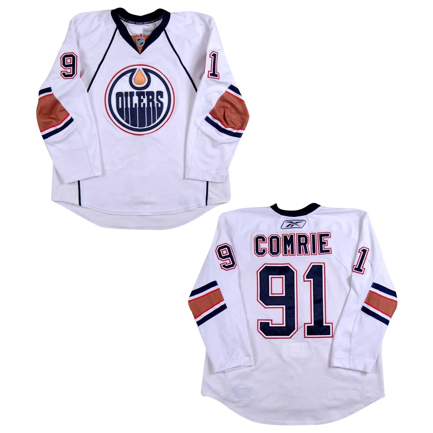 Mike Comrie Edmonton Oilers 91 Jersey