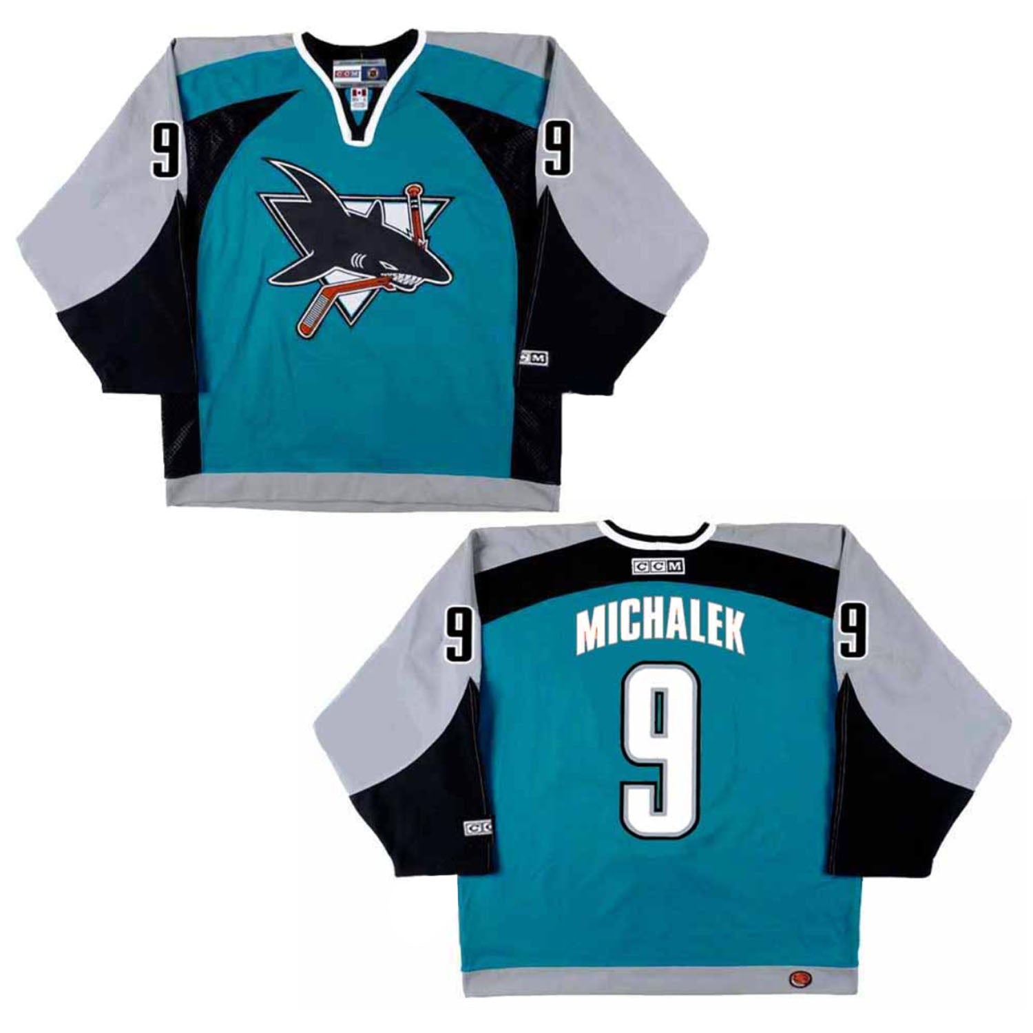 Milan Michálek San Jose Sharks 9 Jersey
