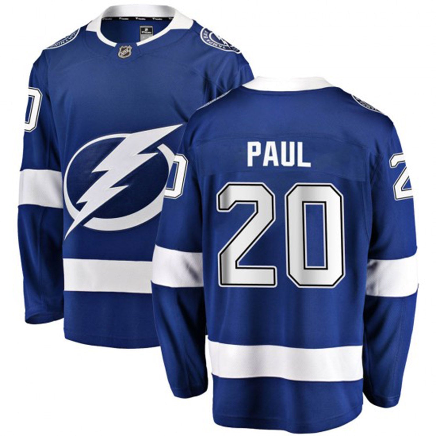 Nicholas Paul Tampa Bay Lightning 20 Jersey