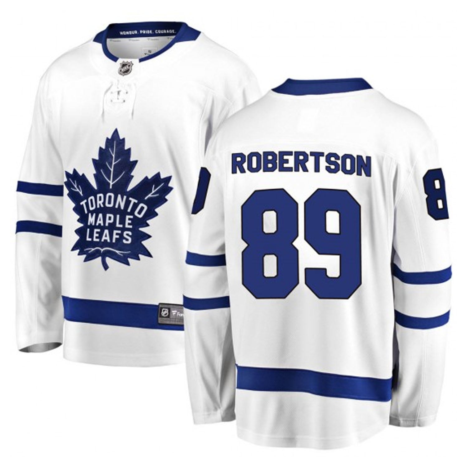 Nicholas Robertson Toronto Maple Leafs 89 Jersey