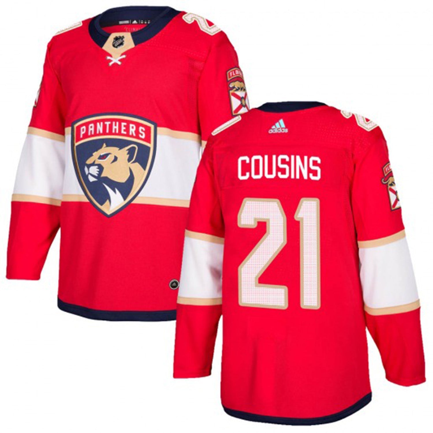 Nick Cousins Florida Panthers 21 Jersey