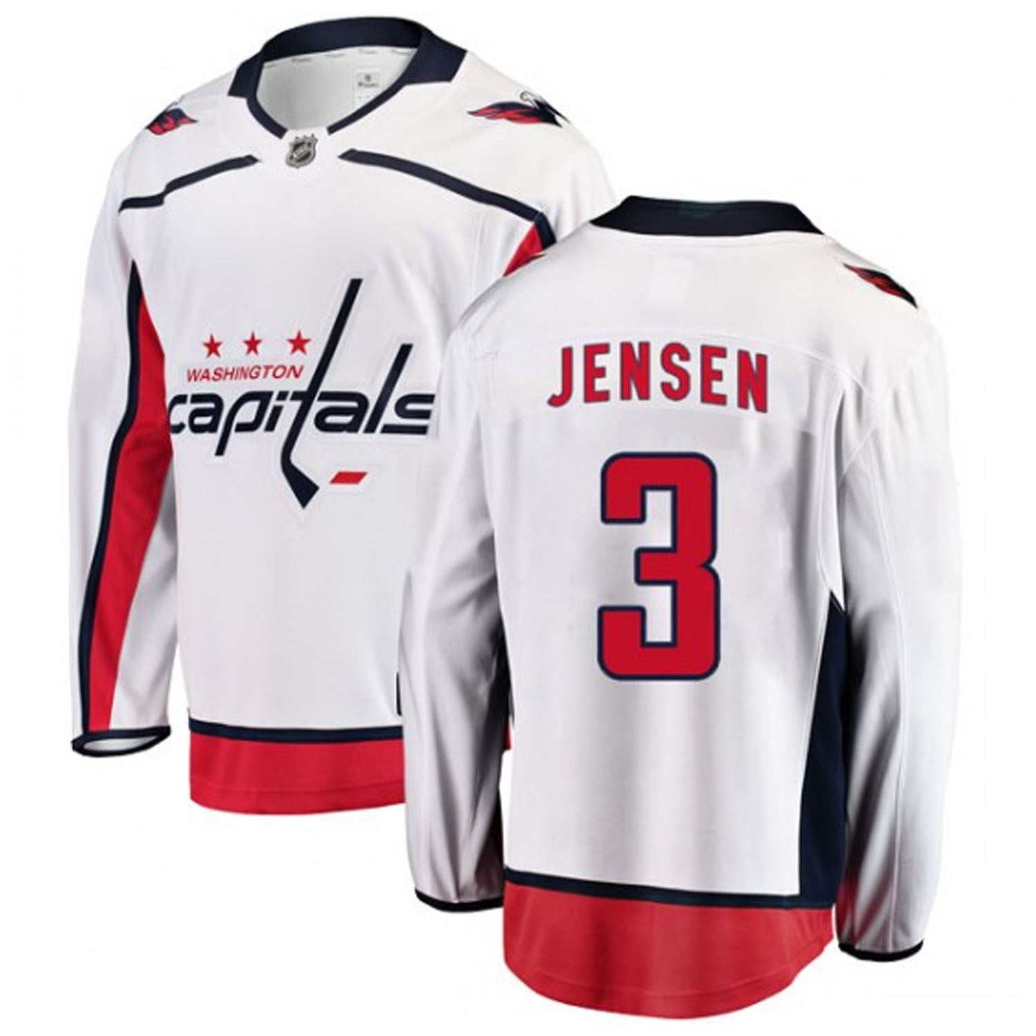 Nick Jensen Washington Capitals 3 Jersey