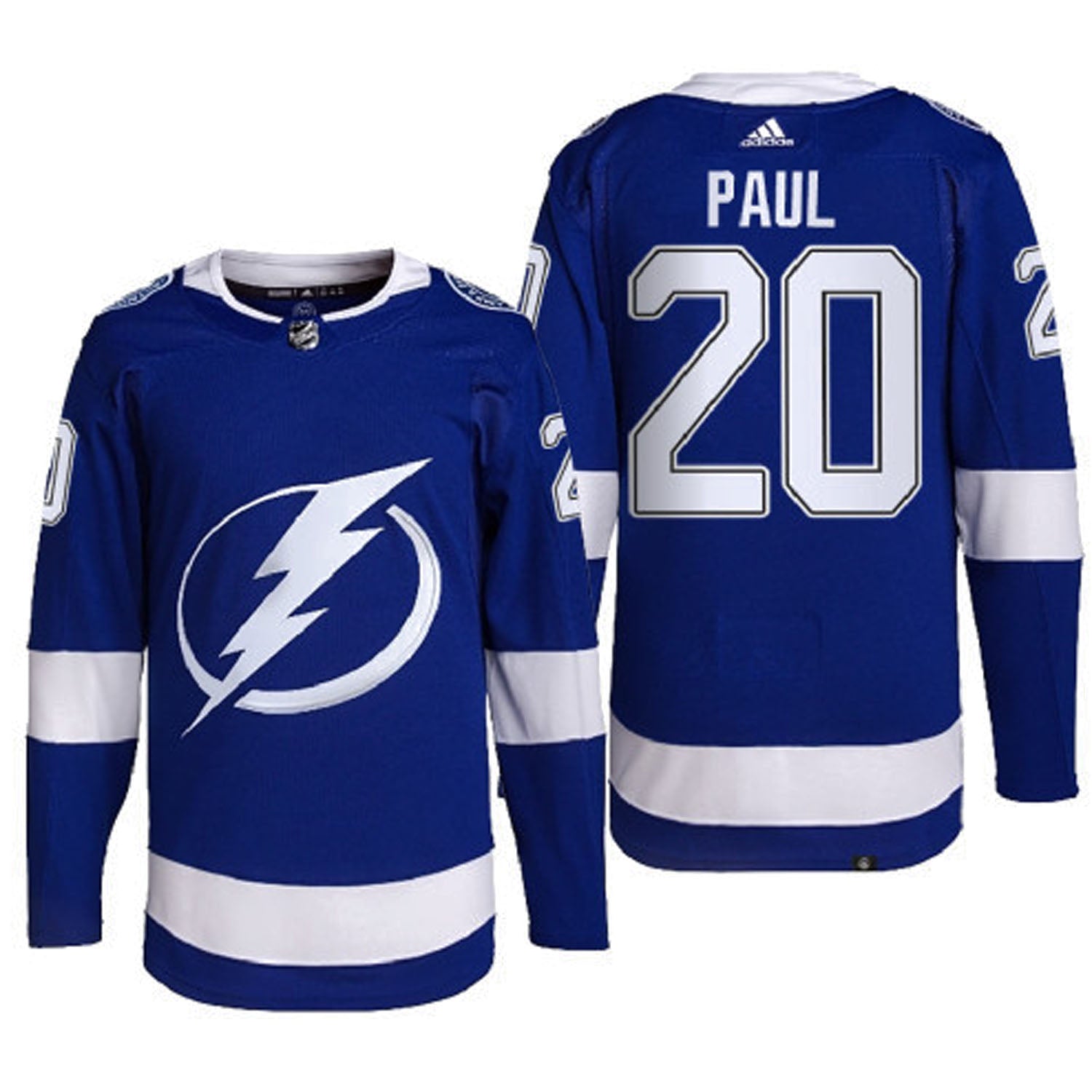 Nick Paul Tampa Bay Lightning 20 Jersey