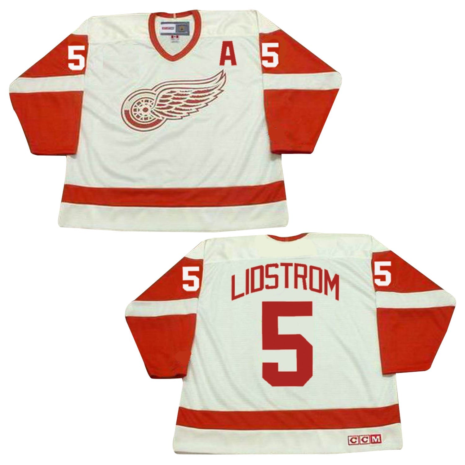 Nicklas Lidstrom Detroit Red Wings 5 Jersey